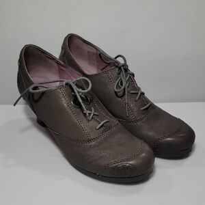 Kickers Katline Petrol - Grey Heeled Shoes EU 40, US 10